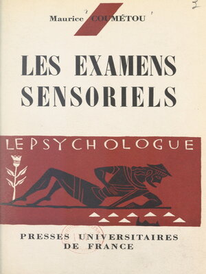 cover image of Les examens sensoriels